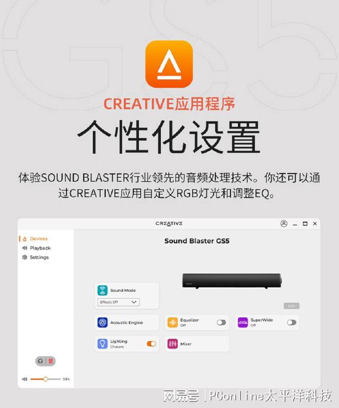 D BLASTER GS5电竞音箱上市凯发K8旗舰店APP创新科技SOUN(图10)